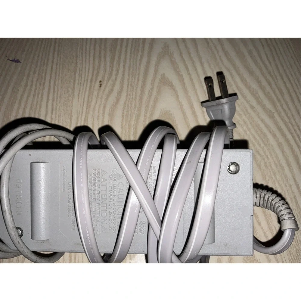 ONE (1)‎ USED OEM Nintendo Wii Power Adapter (RVL-002)